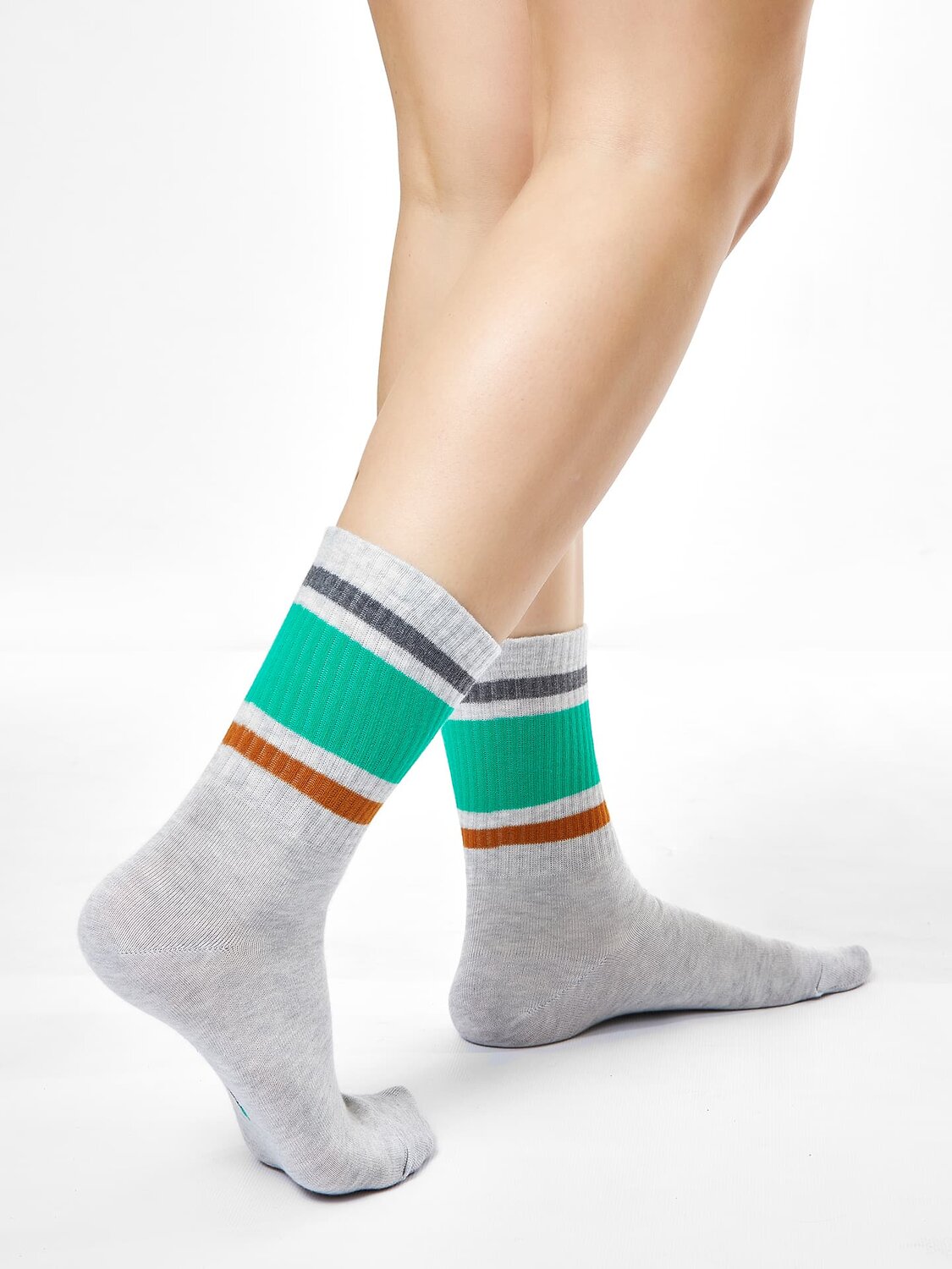 MARK FORMELLE Женские носки 289920 217K-2286 св.серый меланж