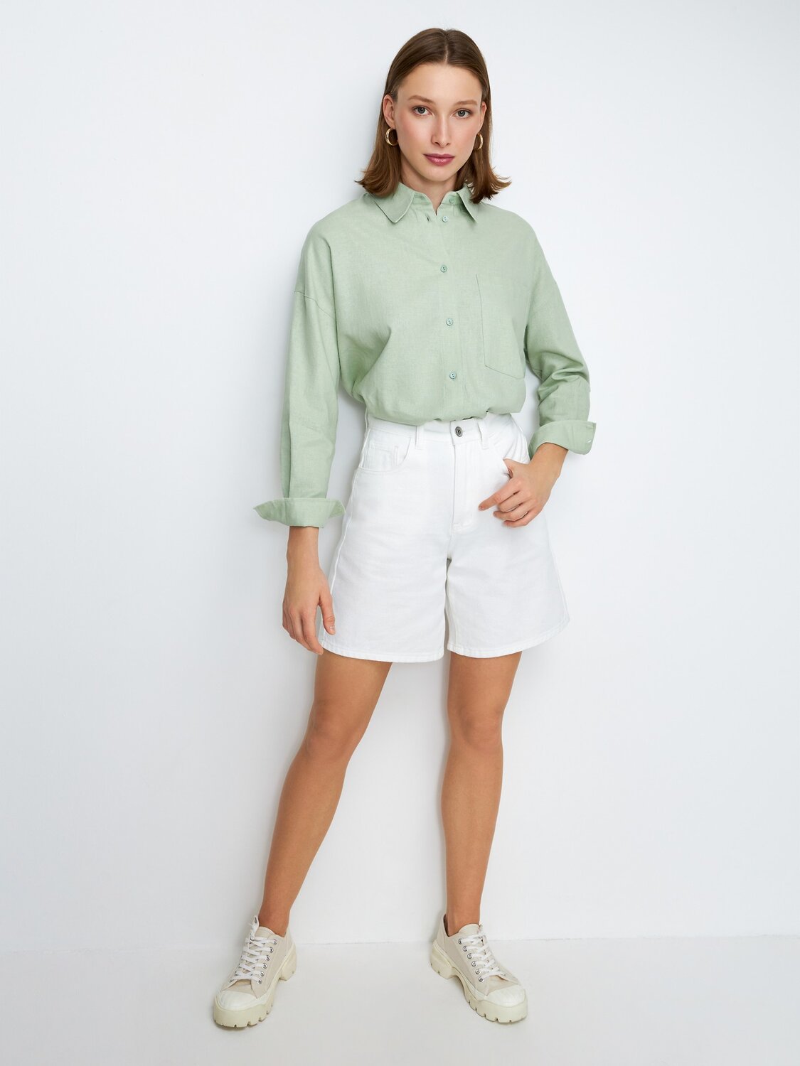 CONCEPT CLUB Блузка 290981 10200260503 бледно-зеленый