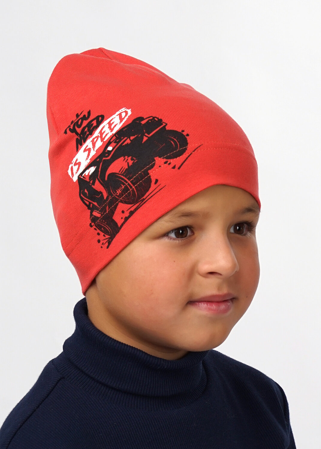 CLEVER Шапка 294025 536027рп т.оранжевый