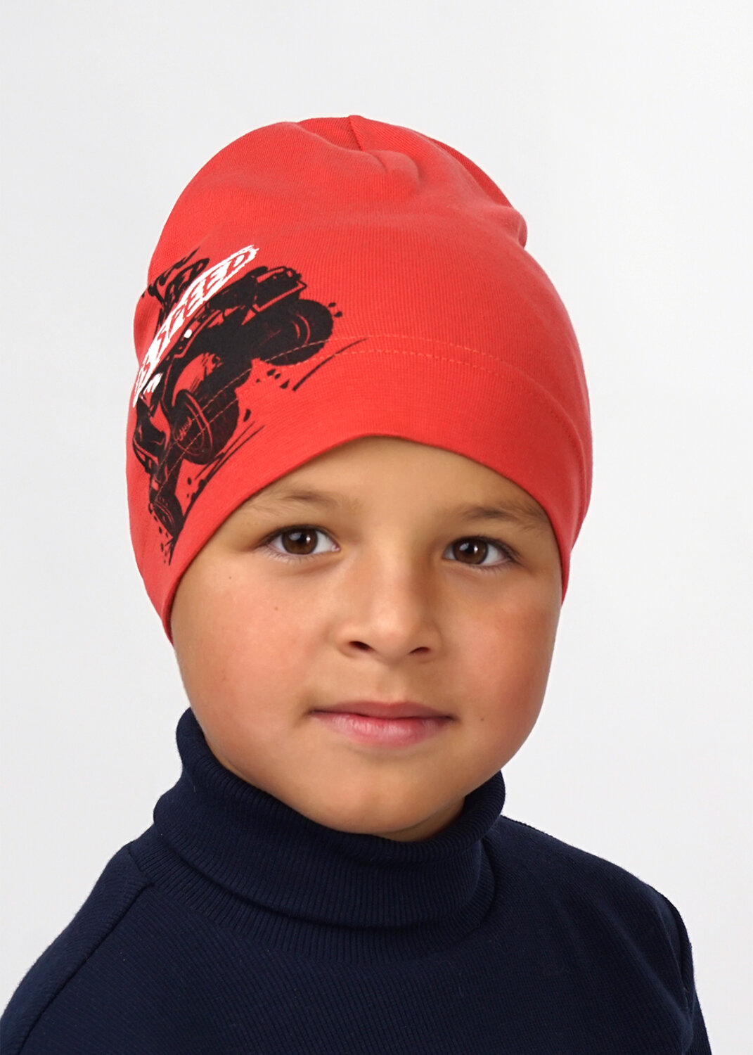 CLEVER Шапка 294025 536027рп т.оранжевый