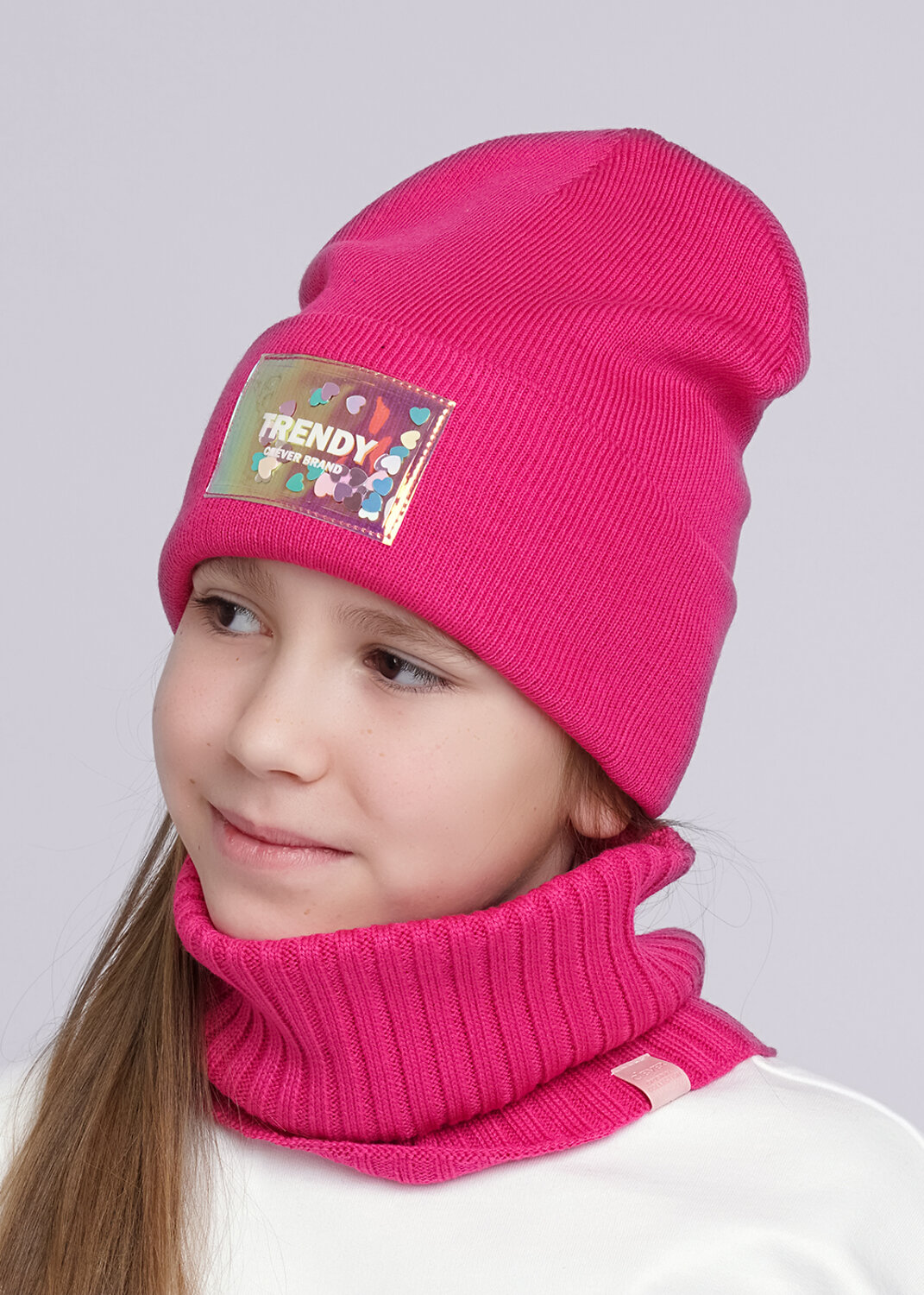 CLEVER Шапка 294477 533711ак фуксиевый