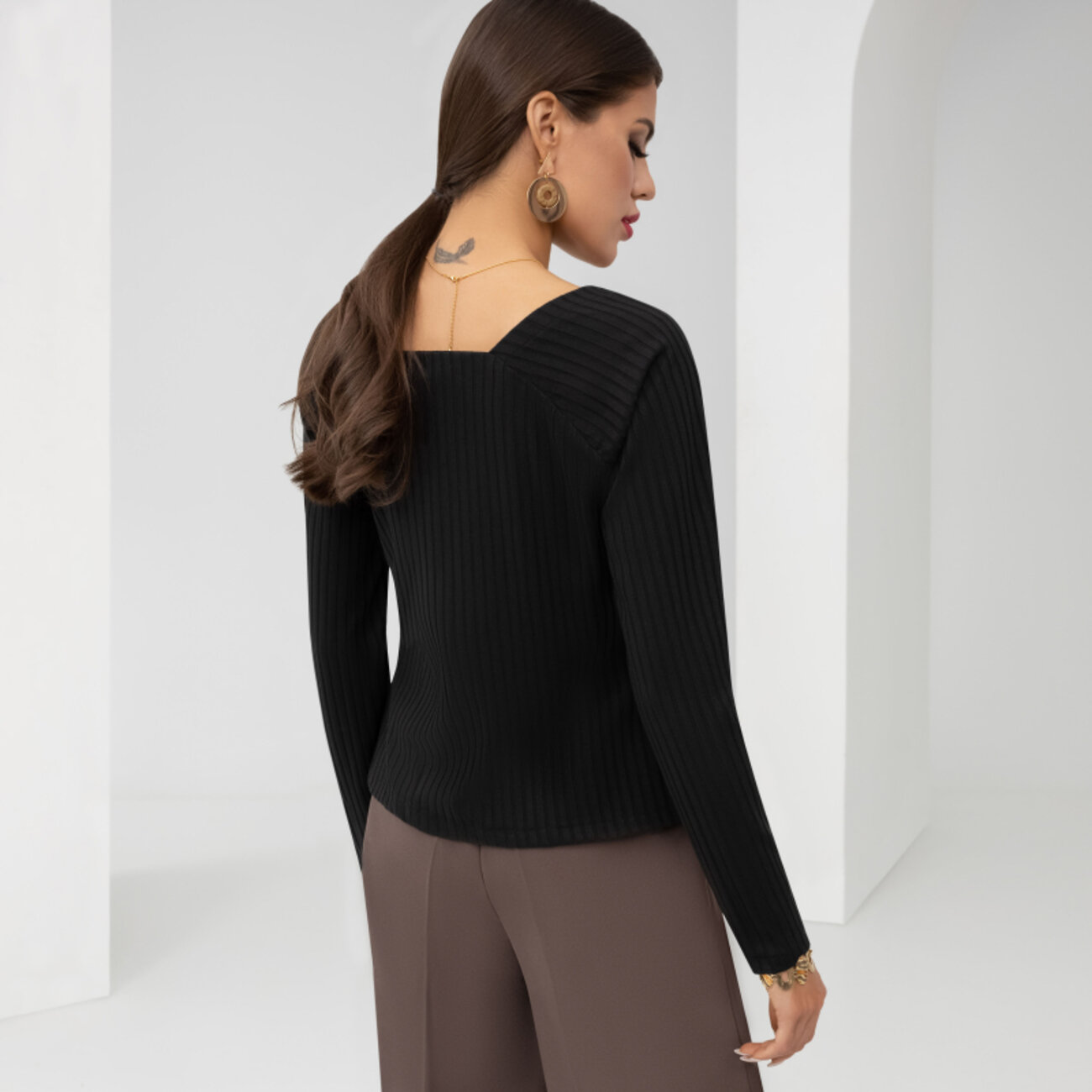 CHARUTTI Блуза 295669 7927 черный