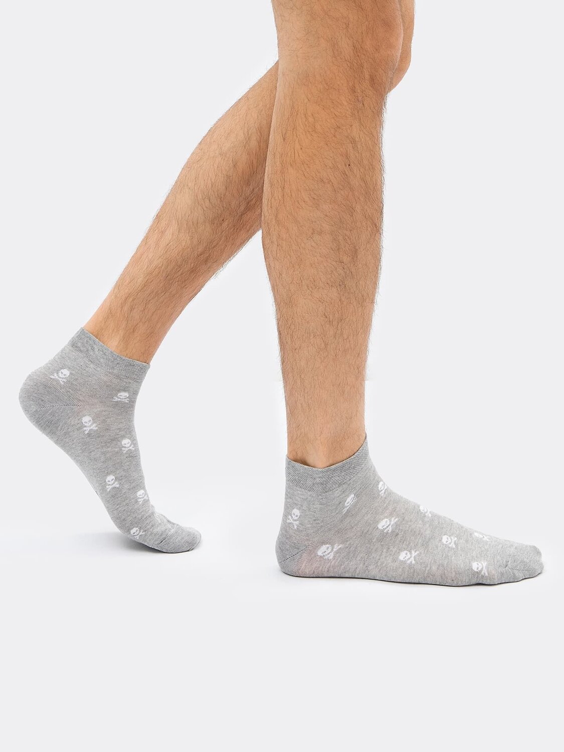 MARK FORMELLE Мужские носки 297798 131K-2335 серый меланж