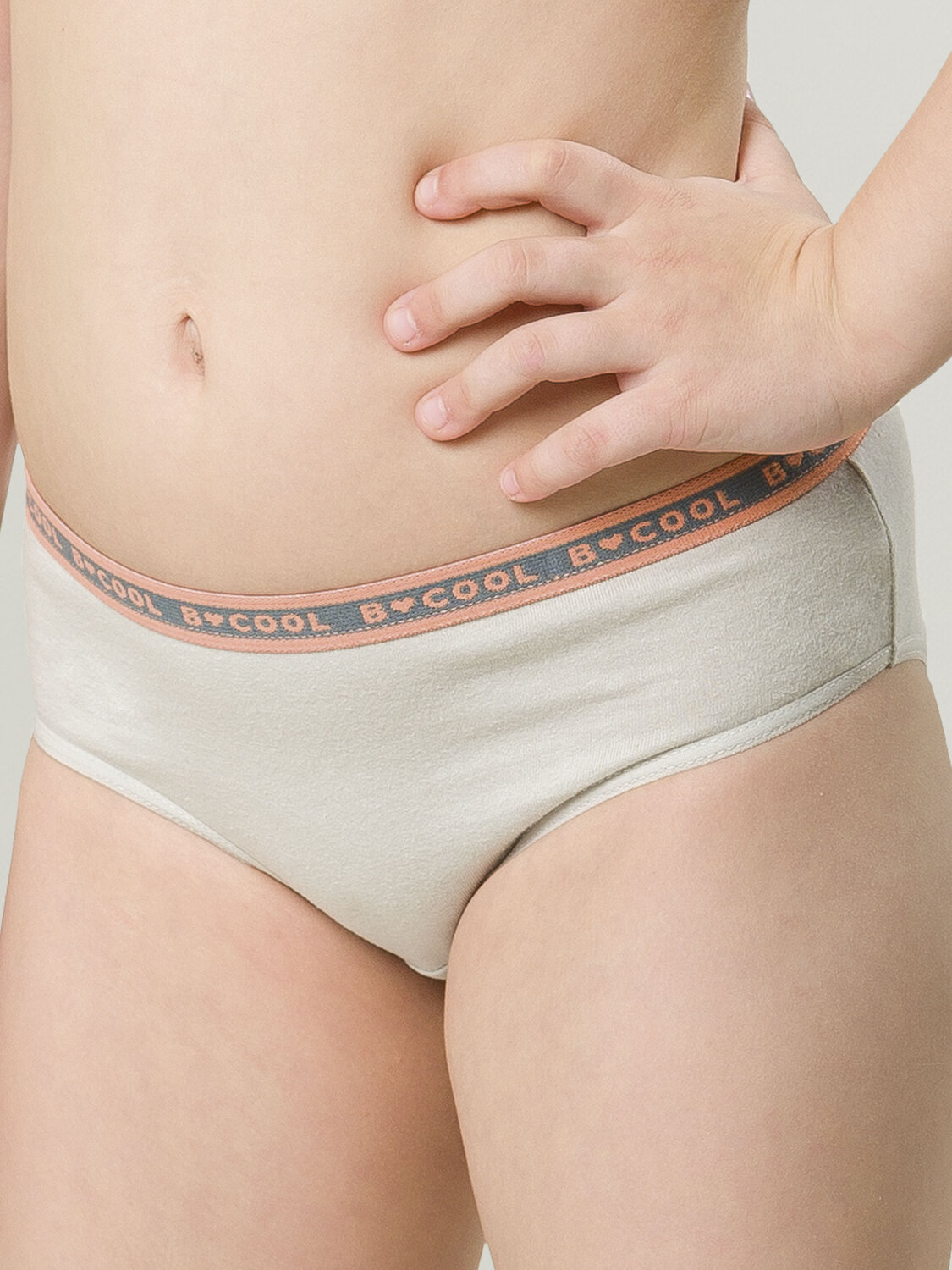 PELICAN Трусы 298200 GULB3298(3) Светло-серый/персиковый/изумрудный