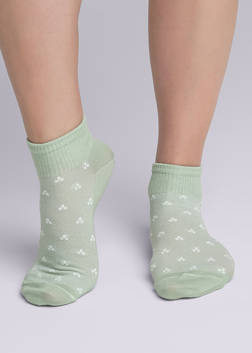 CLEVER Носки 300414 Д5383 св.зелёный