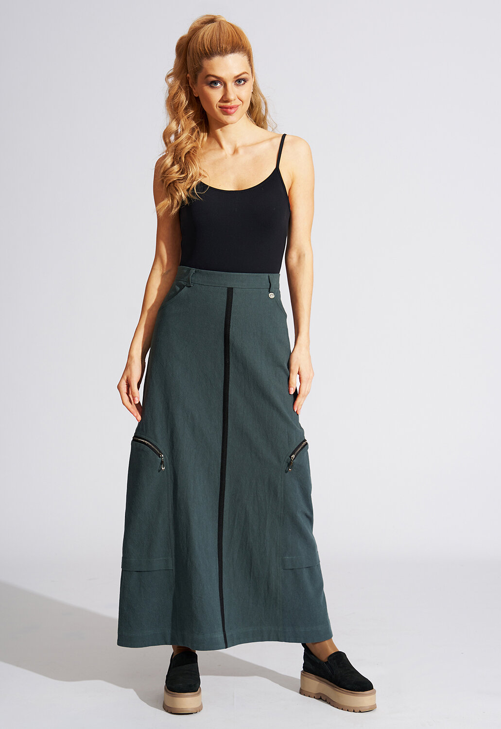 DIMMA Юбка 305612 2392 Темно-зеленый