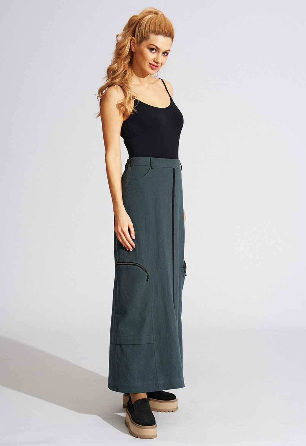 DIMMA Юбка 305612 2392 Темно-зеленый