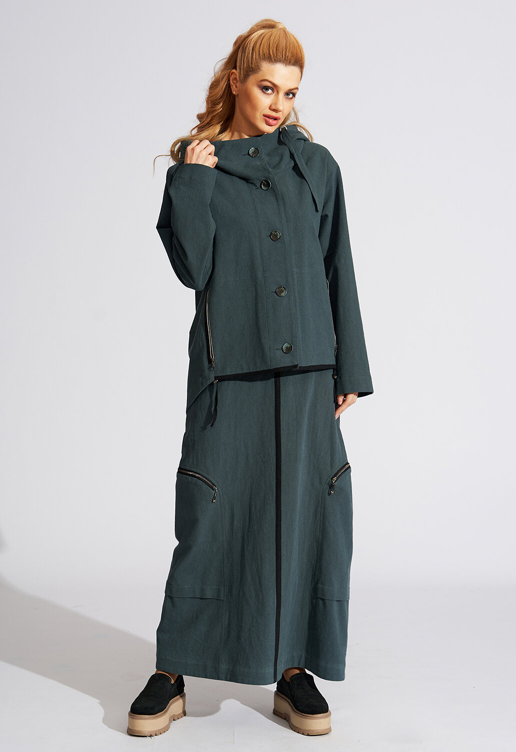 DIMMA Юбка 305612 2392 Темно-зеленый