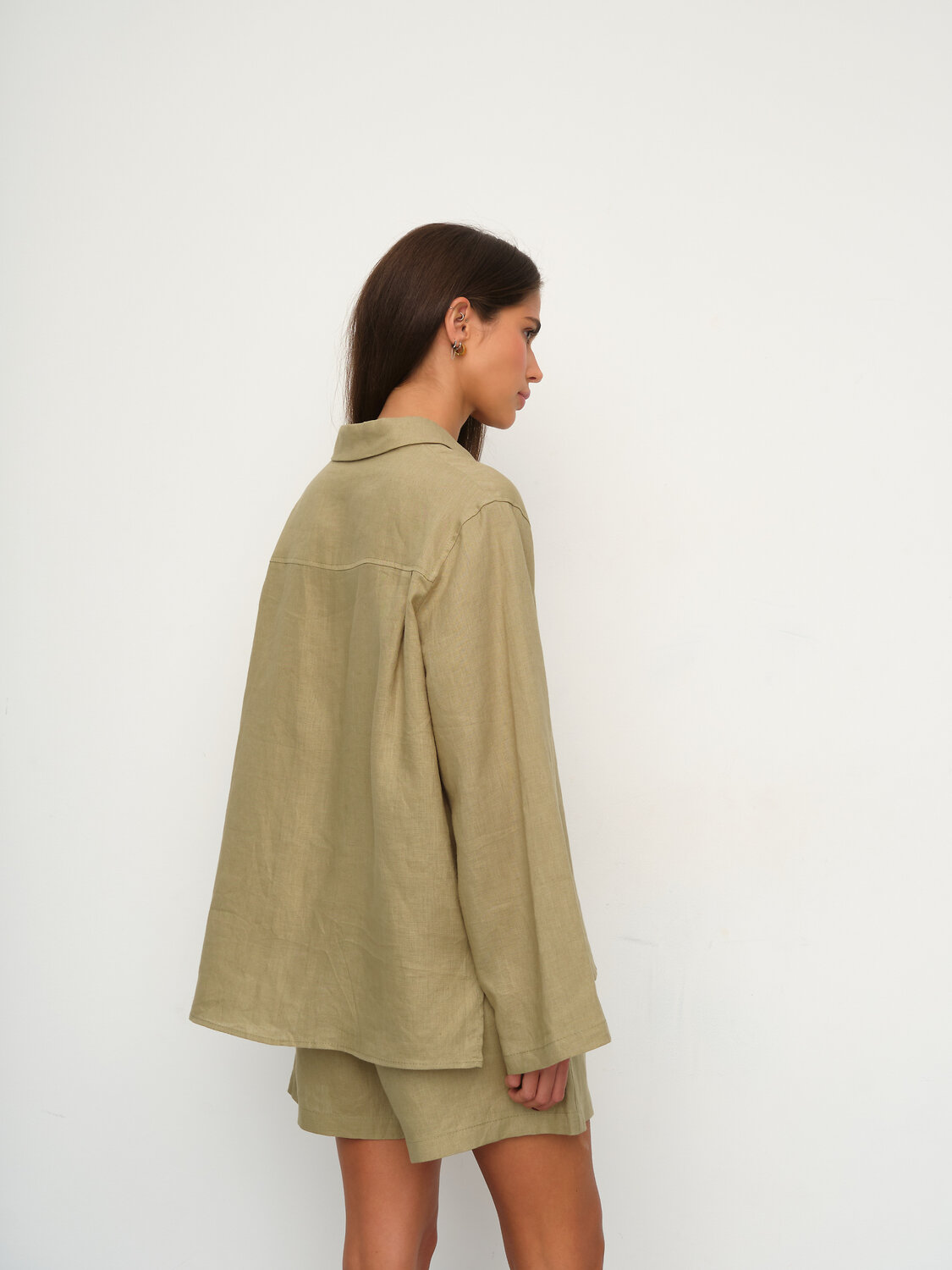 RISE Рубашка 306766 S021_Olive Yellow Салатовый