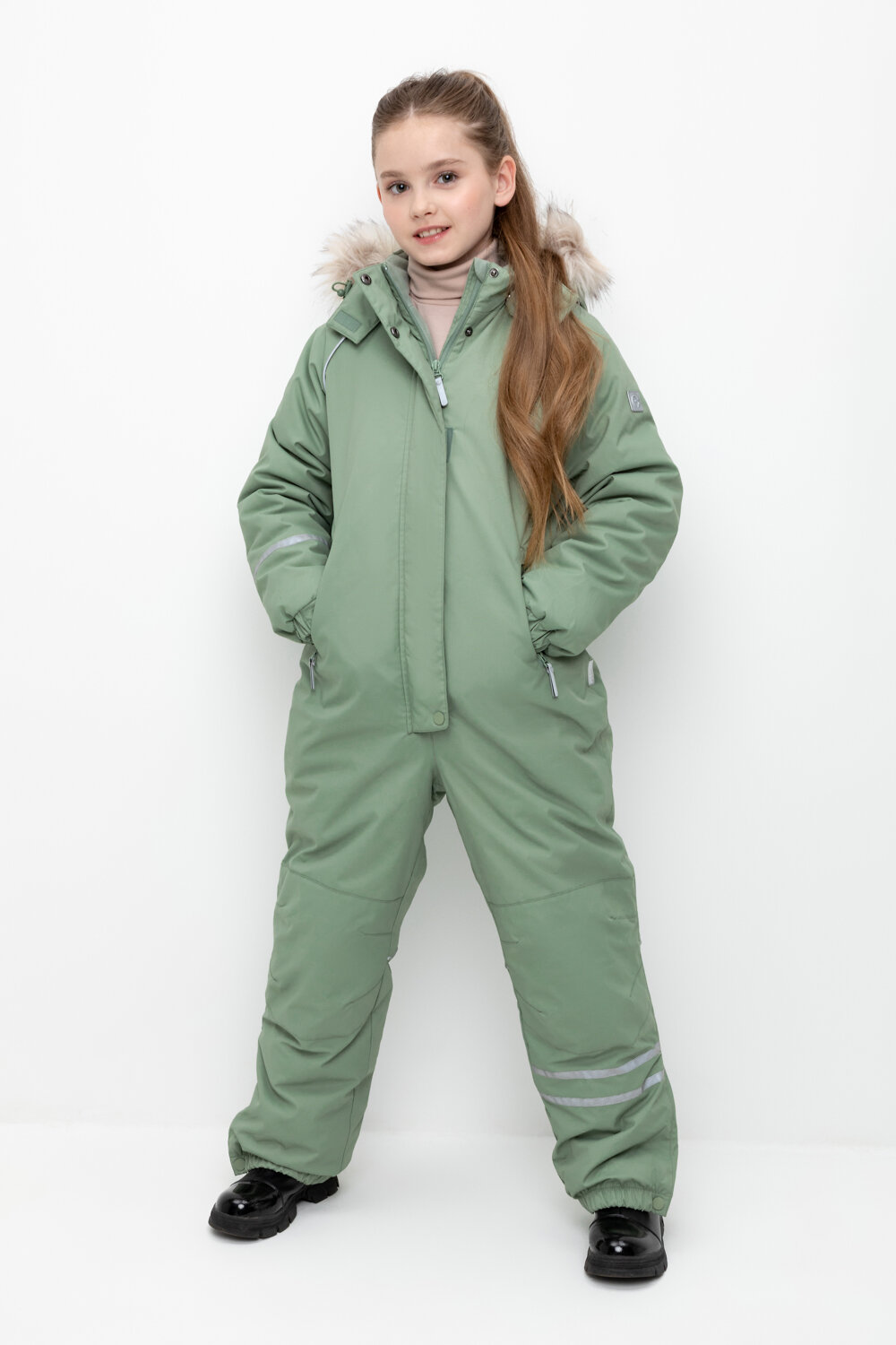 CROCKID Комбинезон 307410 ВК 60102/1 ГР ( 98-122) полынь