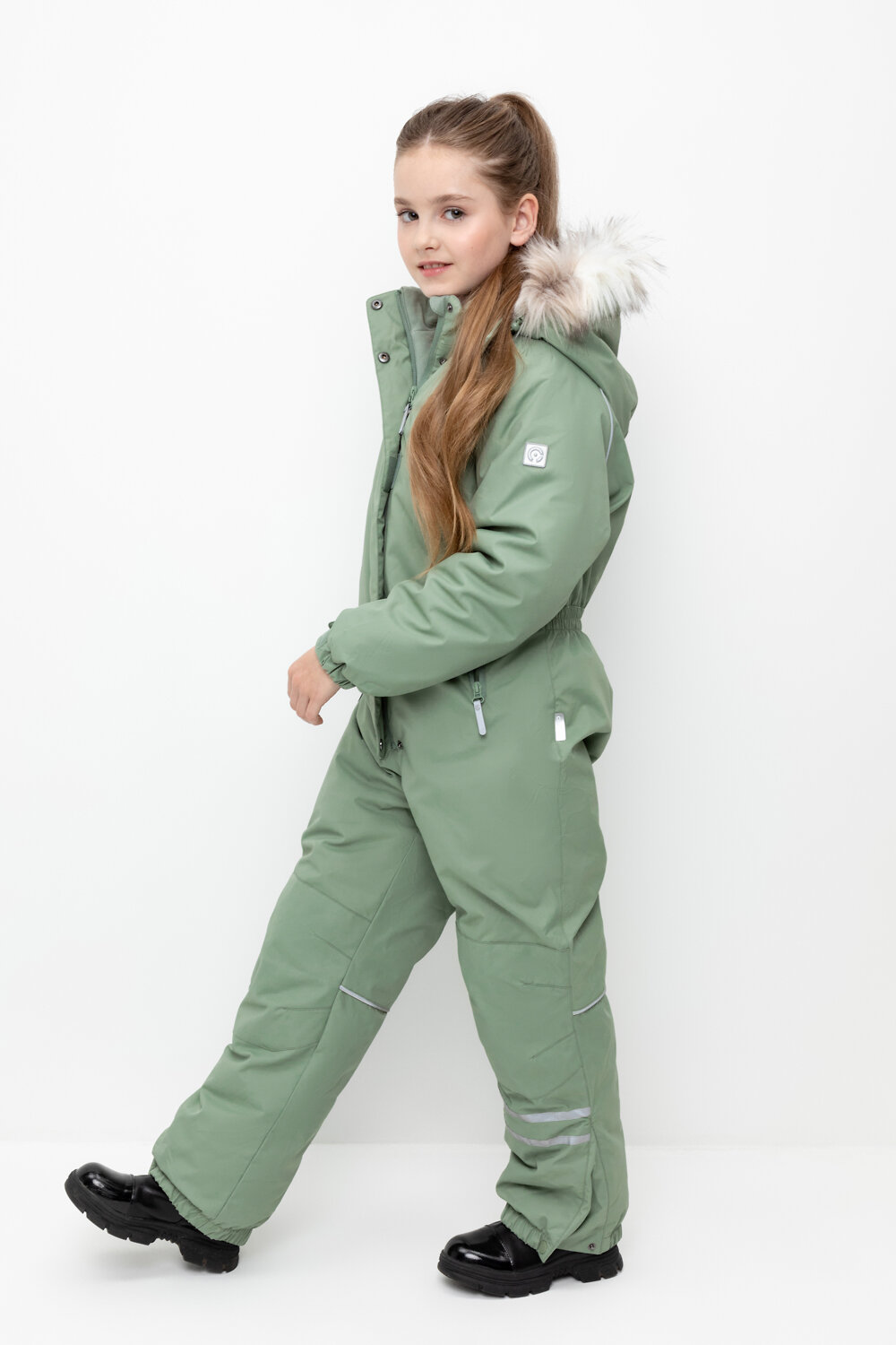 CROCKID Комбинезон 307410 ВК 60102/1 ГР ( 98-122) полынь