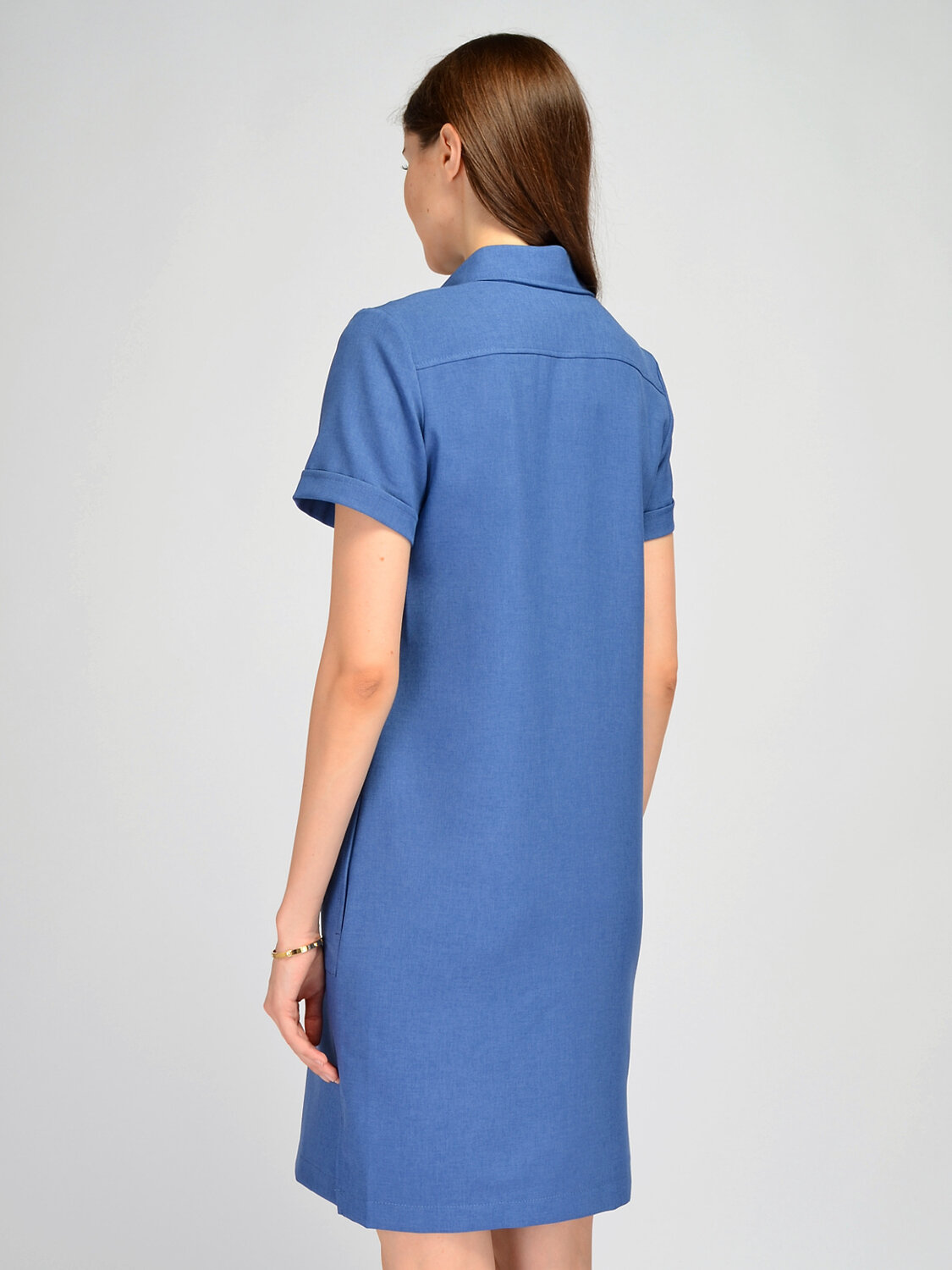 VISERDI Платье 307875 1608-джс 453990 джинсовый