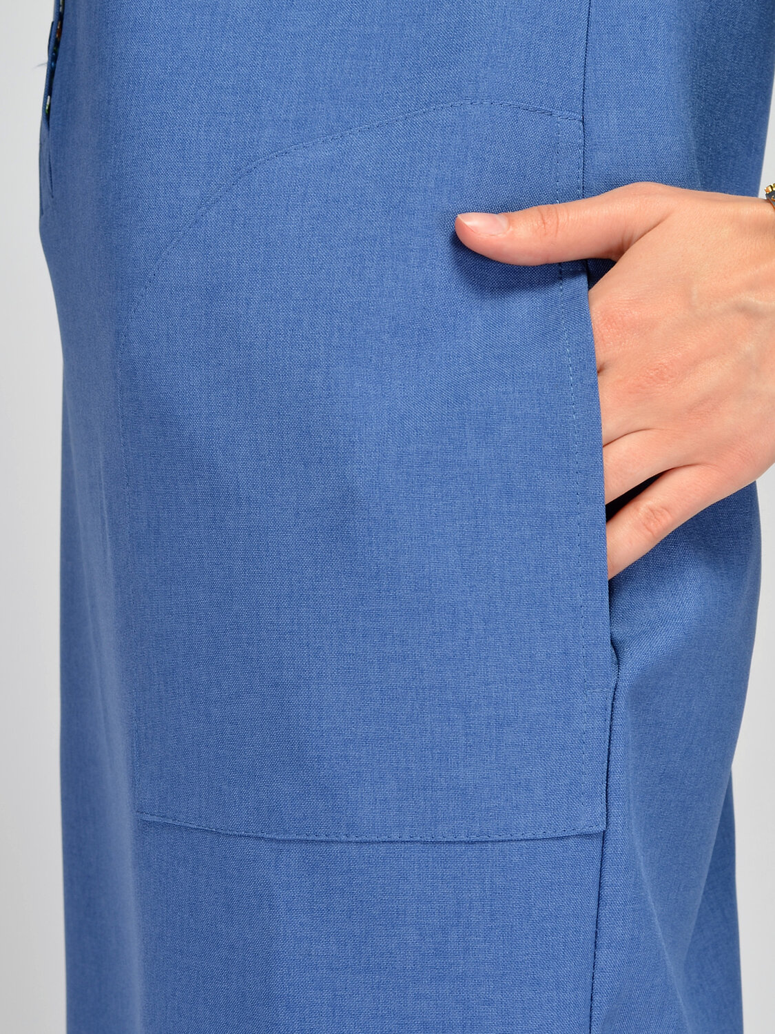 VISERDI Платье 307875 1608-джс 453990 джинсовый