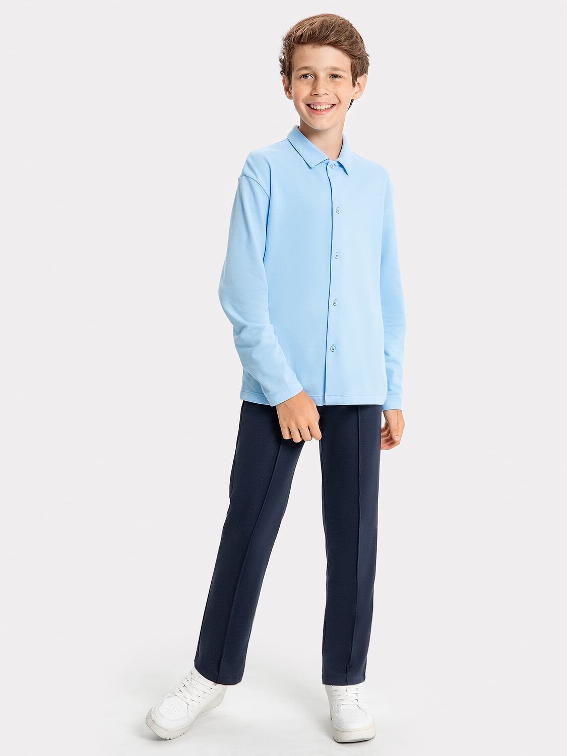 MARK FORMELLE Сорочка 307942 123432 голубой