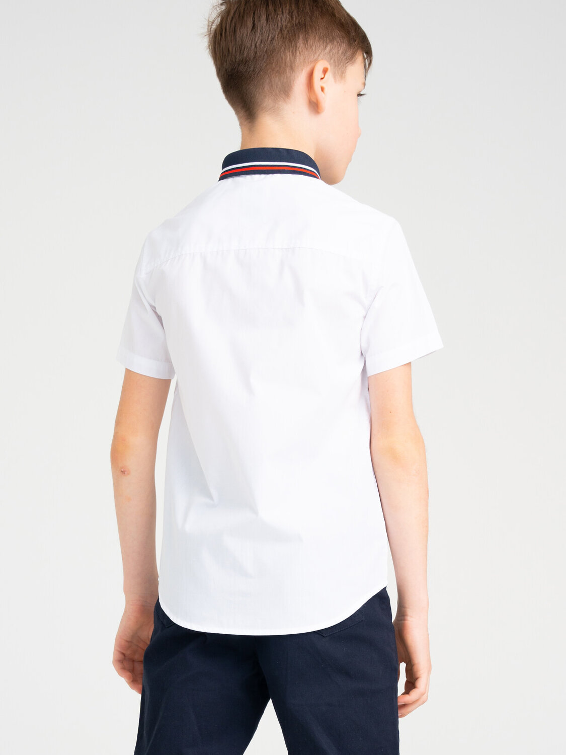 PLAYTODAY Сорочка 310799 22317099 белый,тёмно-синий