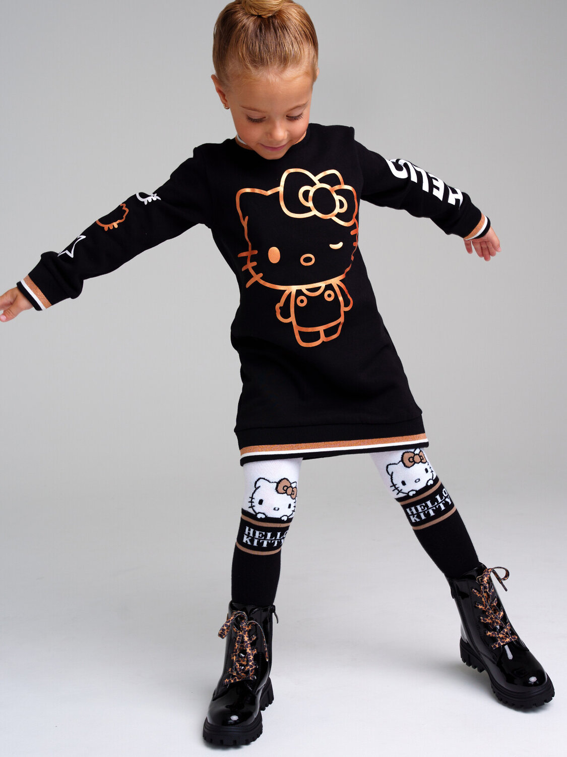 PLAYTODAY Колготки 312274 32342003 белый,черный,золотой