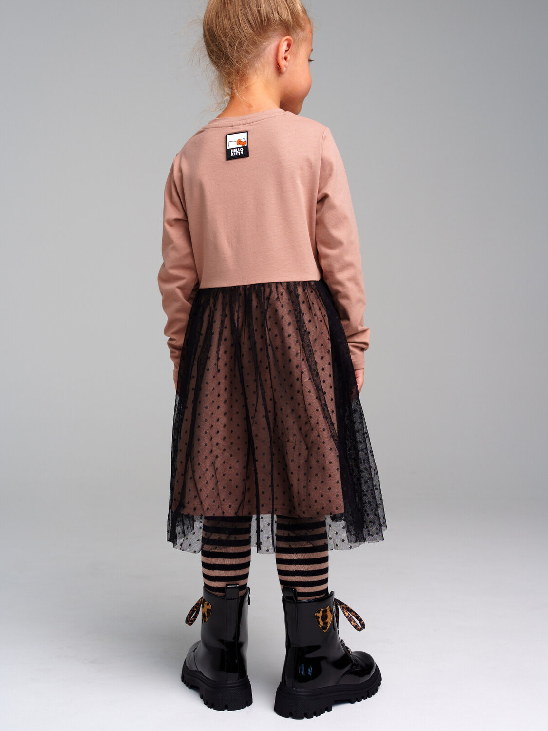 PLAYTODAY Платье 314147 32342028 бежевый