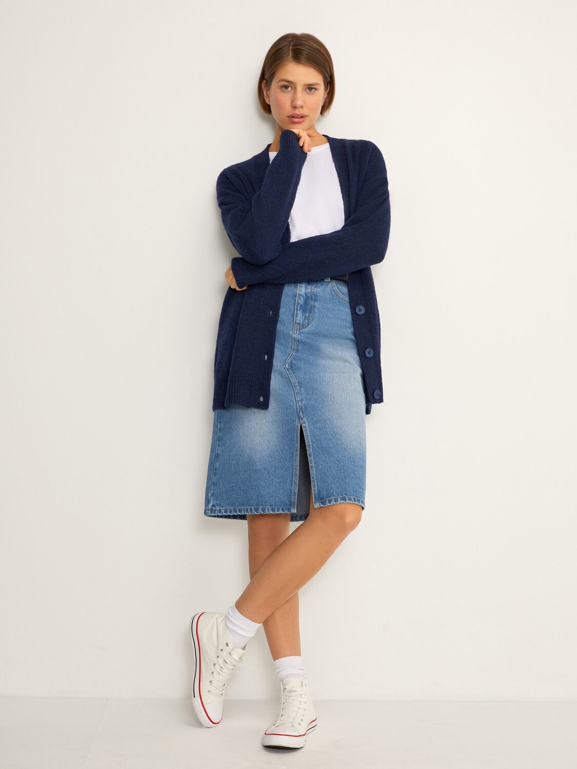 CONCEPT CLUB Кардиган 318733 10200370024 темно-голубой