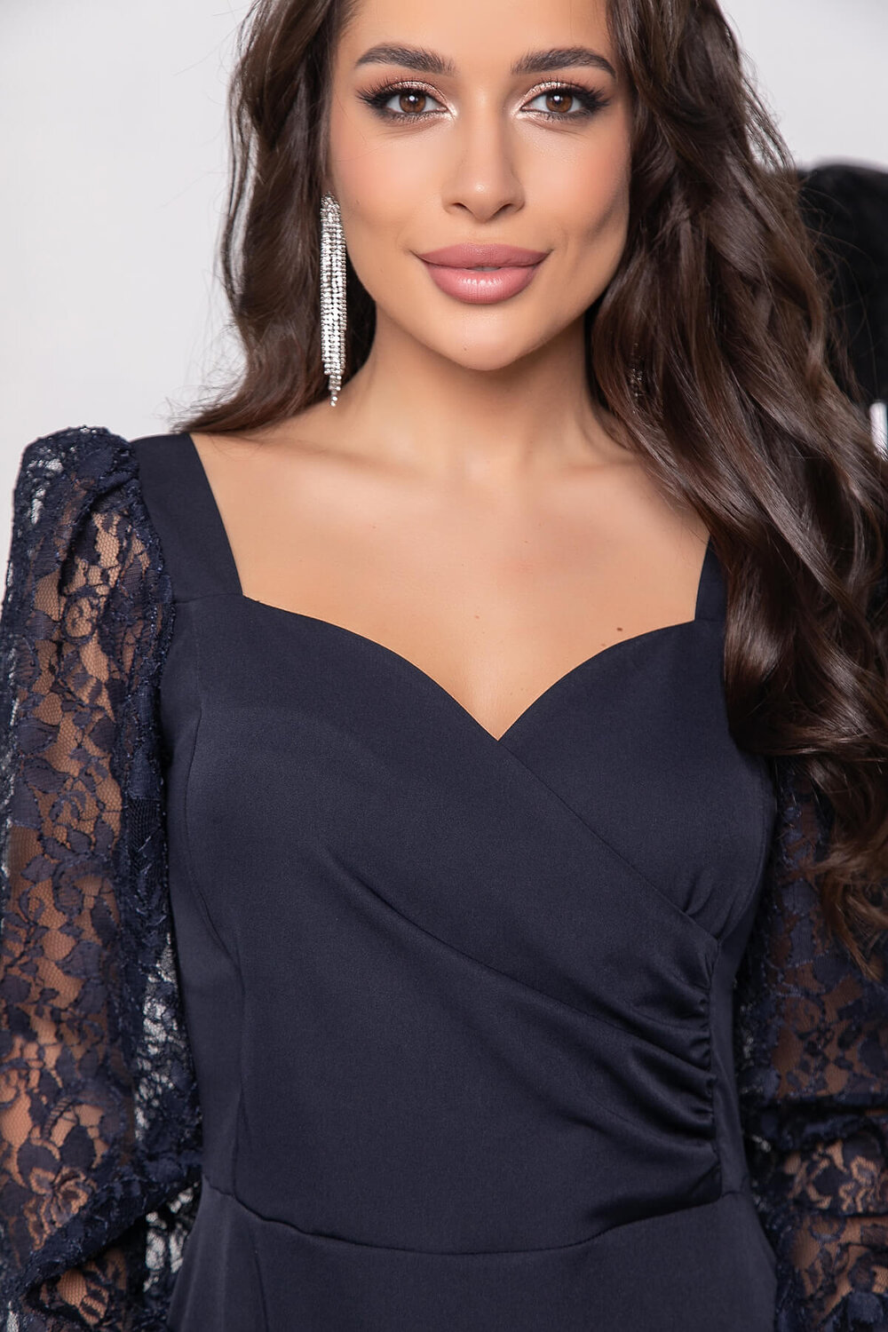 LT Collection Платье 324065 П7511 темно-синий