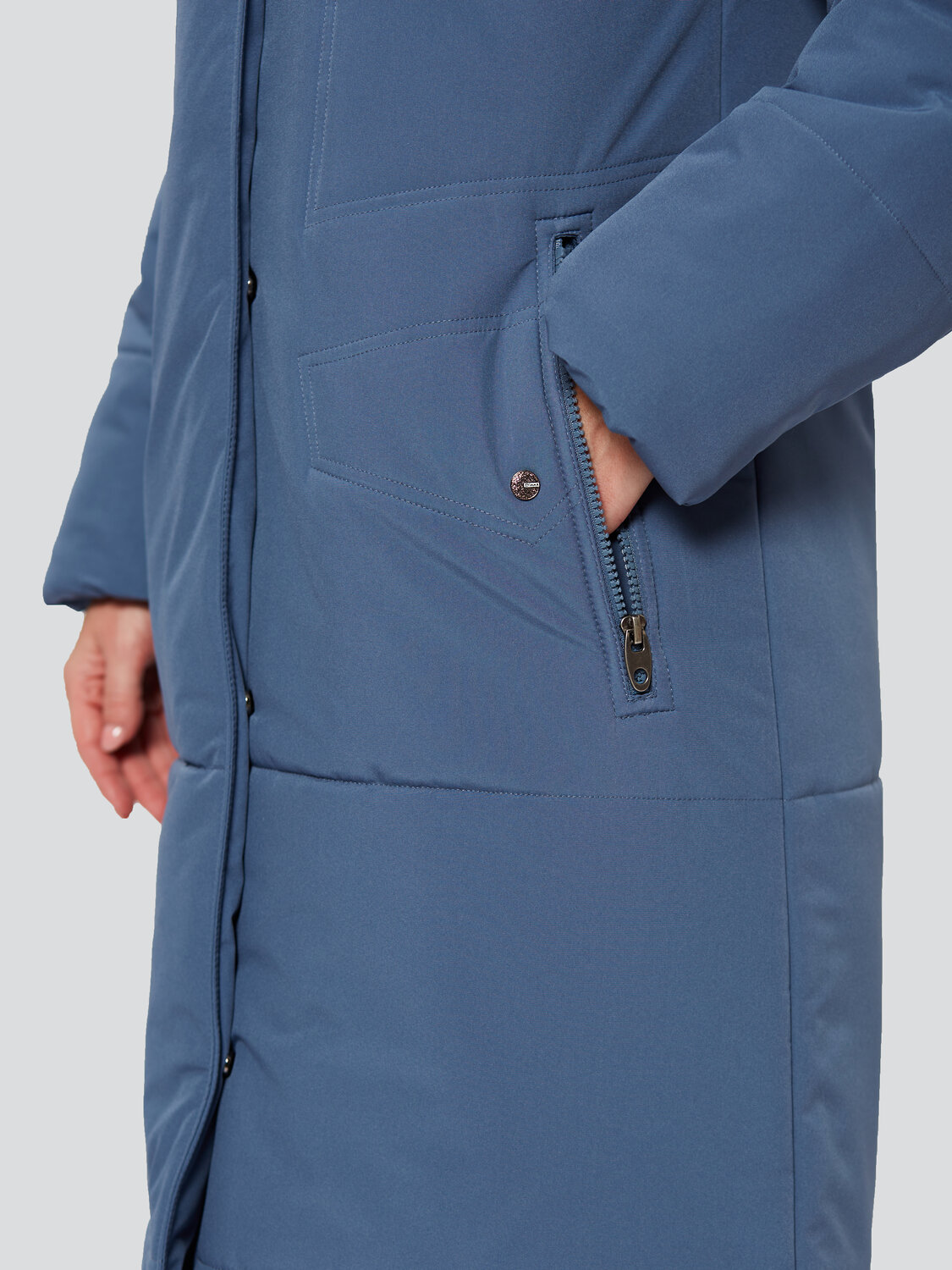 DIMMA Пальто 324243 2313 Джинсовый