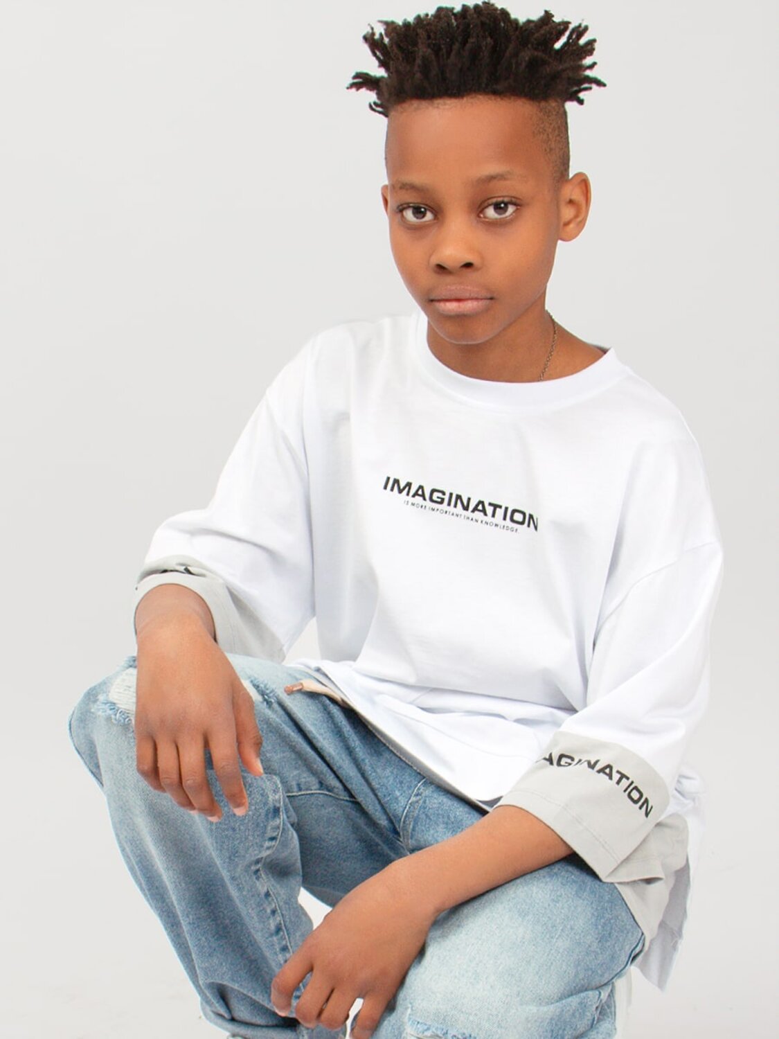 Соль&Перец Футболка 326174 SP991 белый