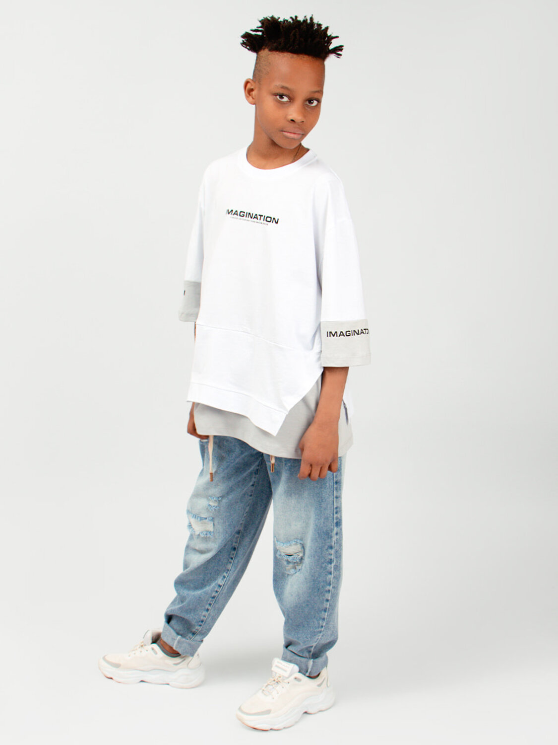 Соль&Перец Футболка 326174 SP991 белый