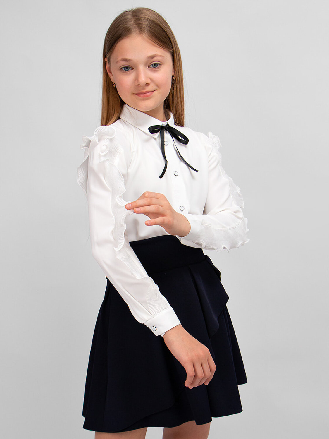 Соль&Перец Блузка 326386 SP122 кремовый