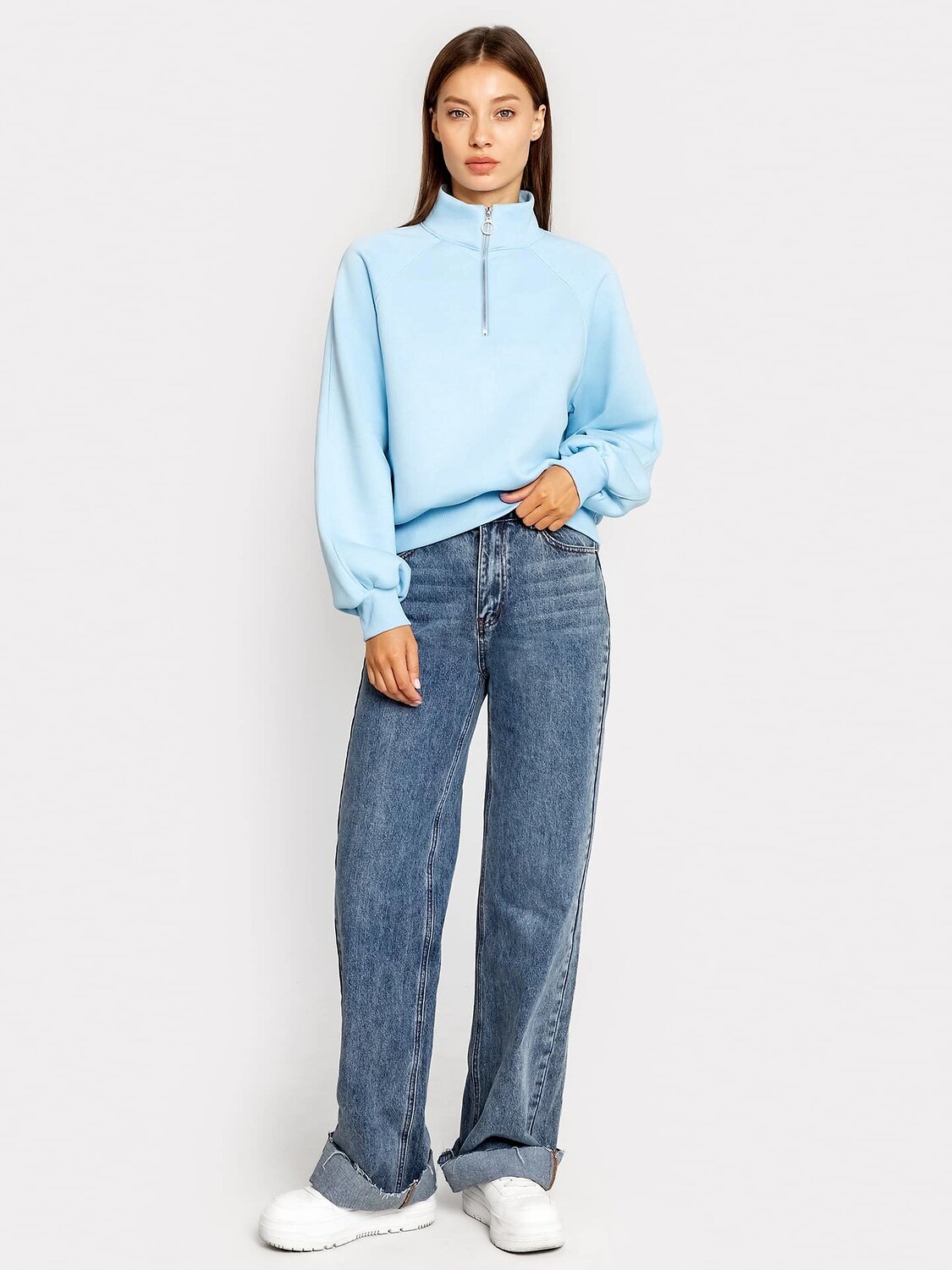 MARK FORMELLE Джемпер 326615 122738 небесный голубой