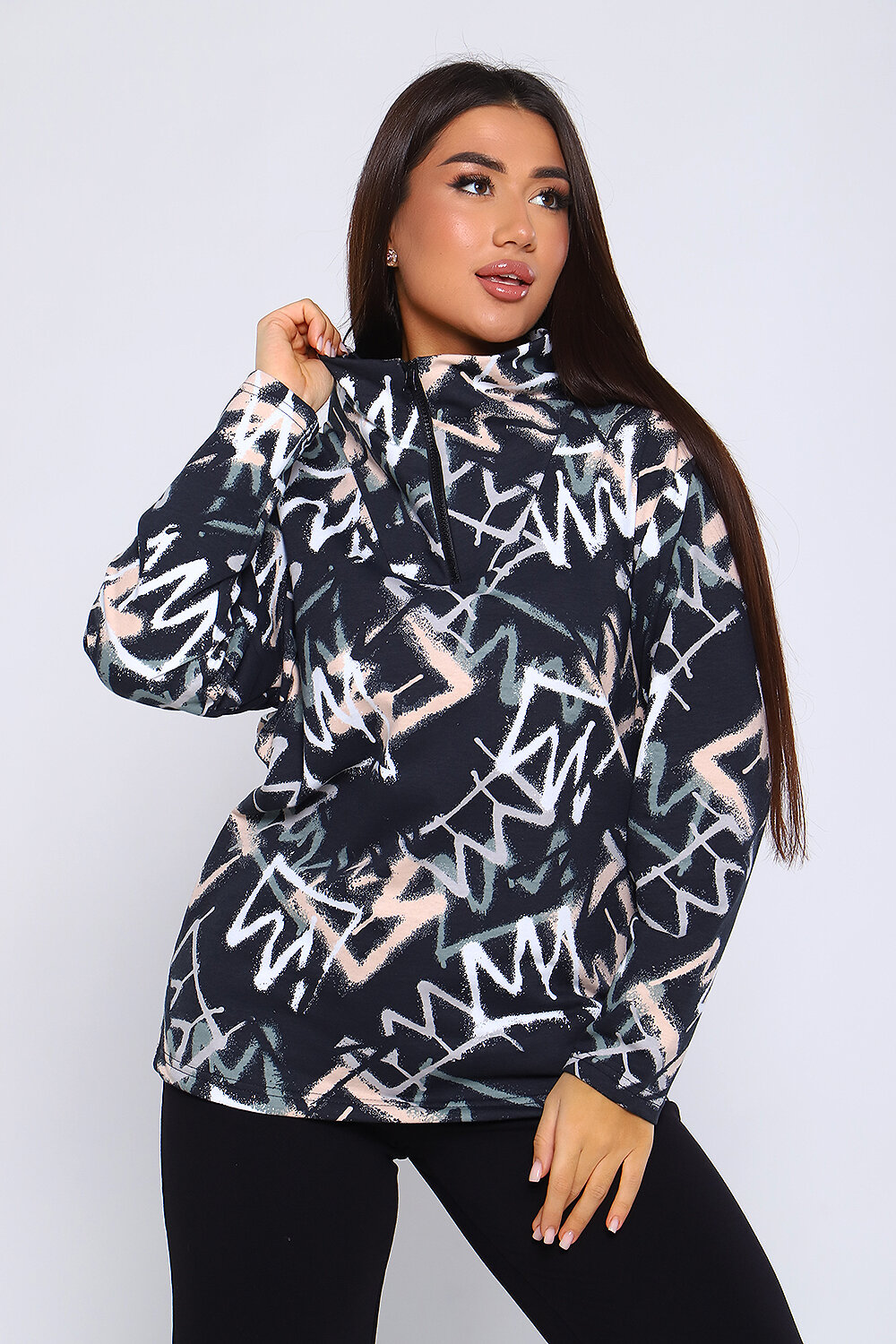 Натали Костюм 333650 24275 черный/серый