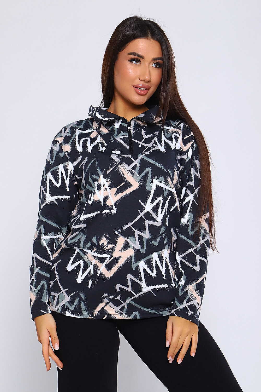 Натали Костюм 333650 24275 черный/серый