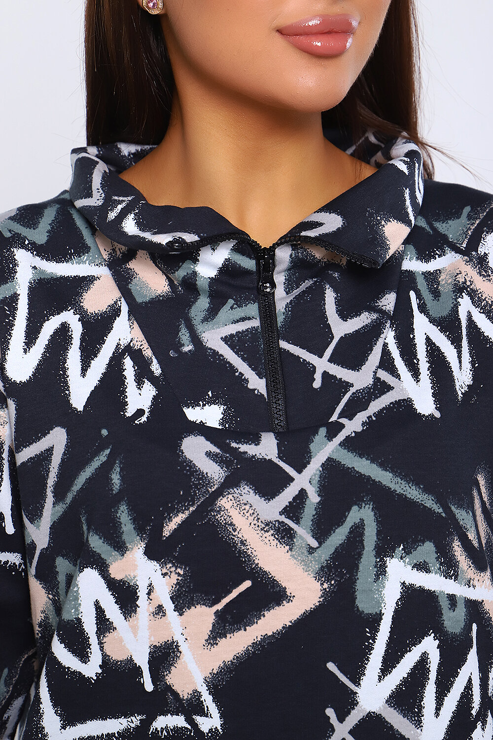 Натали Костюм 333650 24275 черный/серый