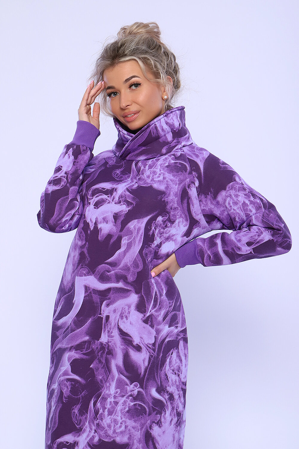 Натали Платье 334243 24272 фиолетовый