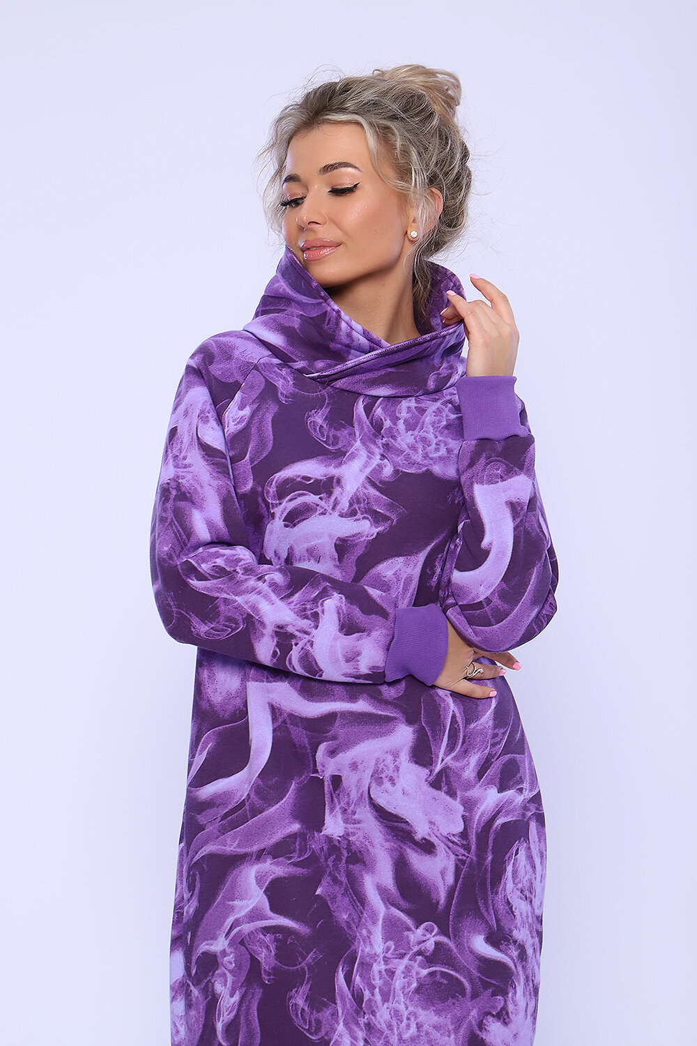 Натали Платье 334243 24272 фиолетовый