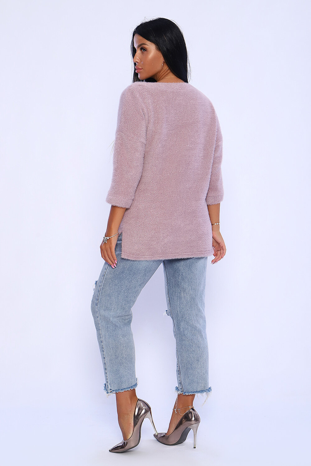 Натали Джемпер 334944 82032 пудра сиреневая