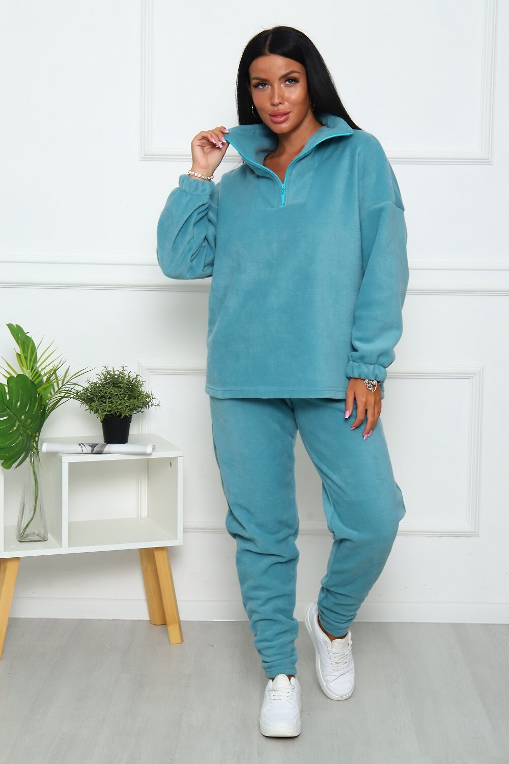 Натали Брюки 334945 57112 бирюзовый