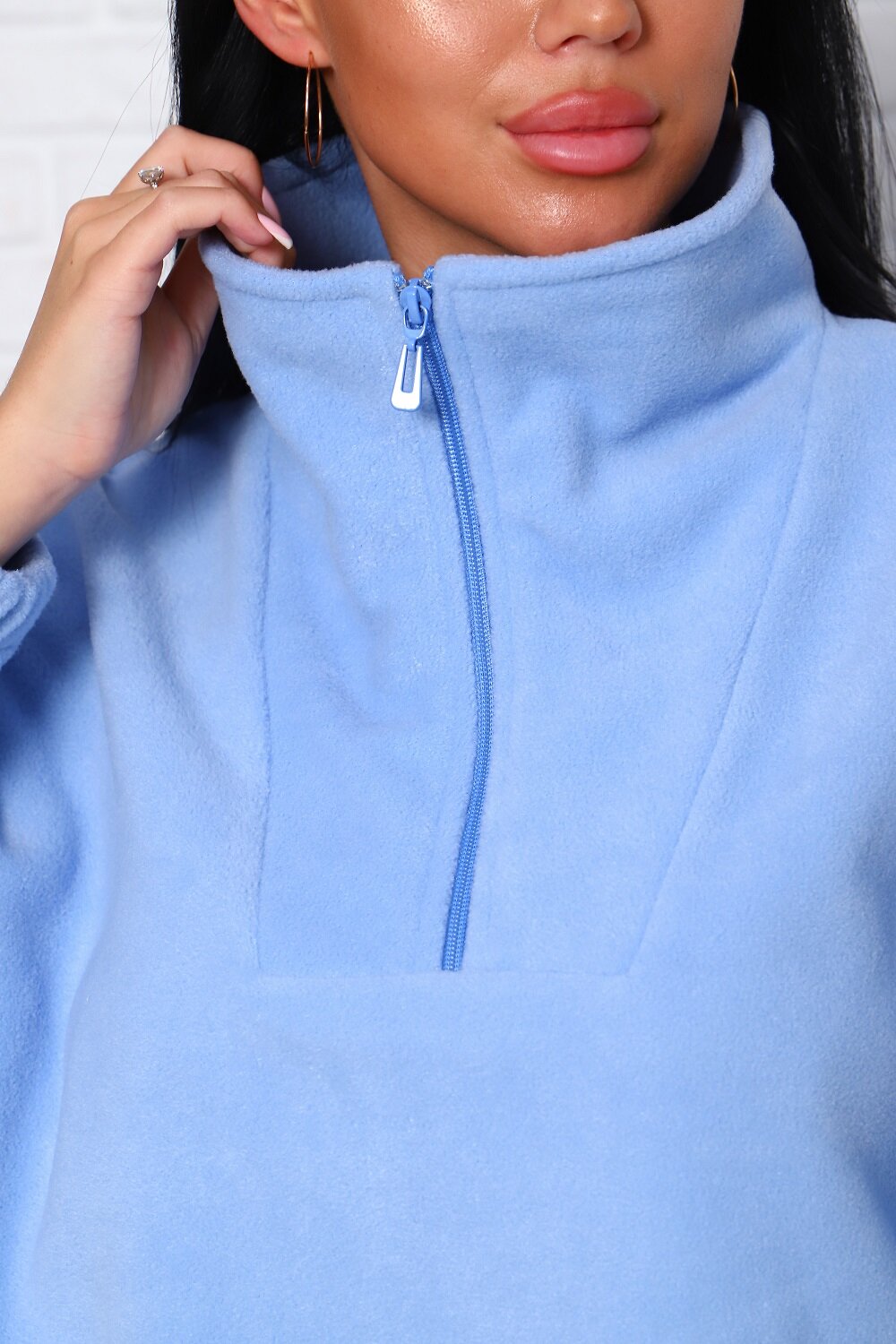 Натали Толстовка 334949 57111 голубой