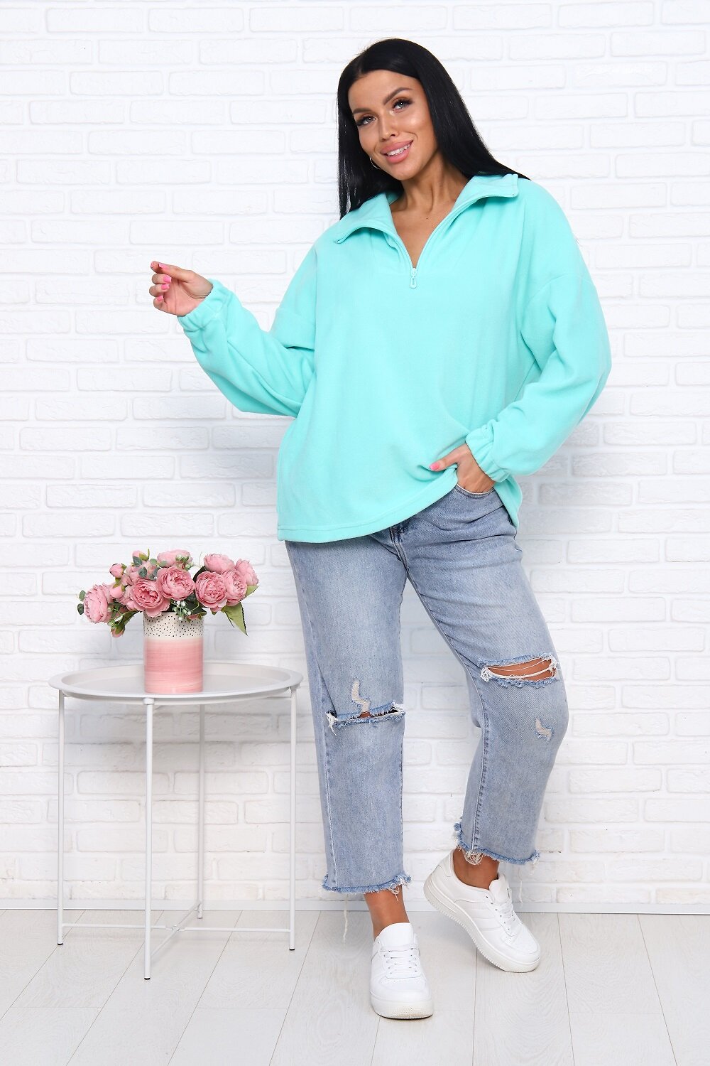 Натали Толстовка 334951 57111 нежная мята