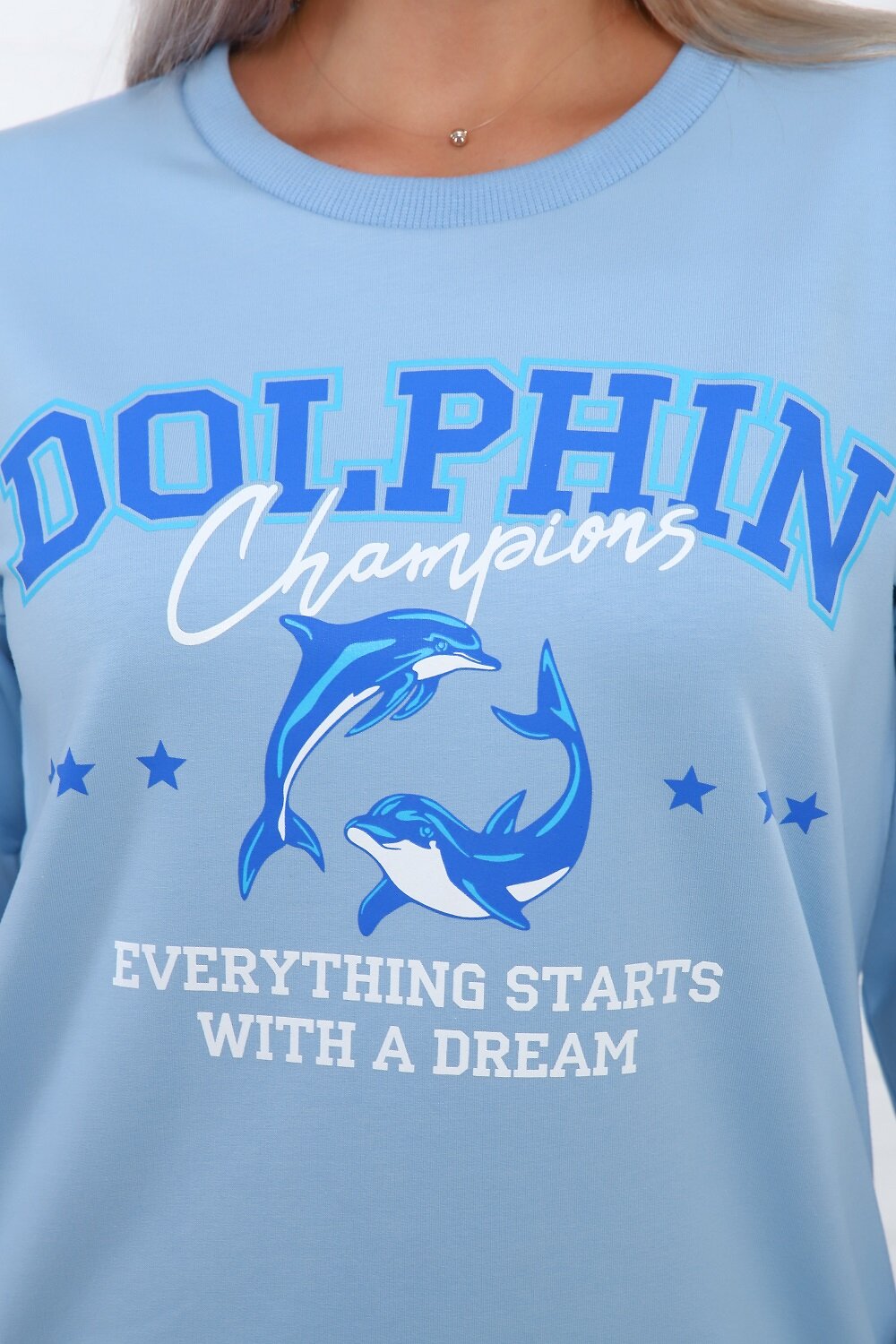 Натали Свитшот 334952 57110 голубой