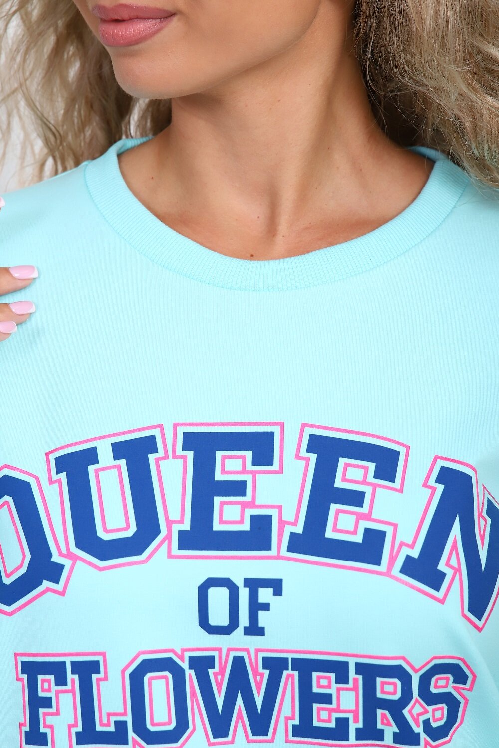 Натали Свитшот 335079 57104 нежная мята