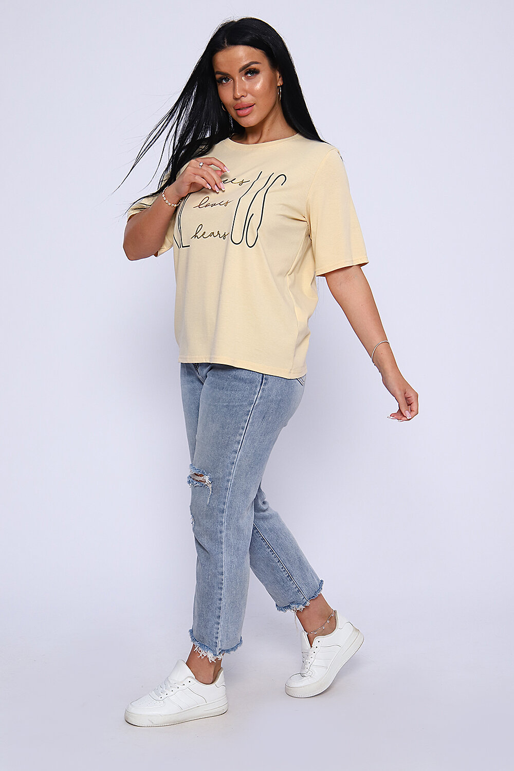 Натали Футболка 335100 80022 песочный