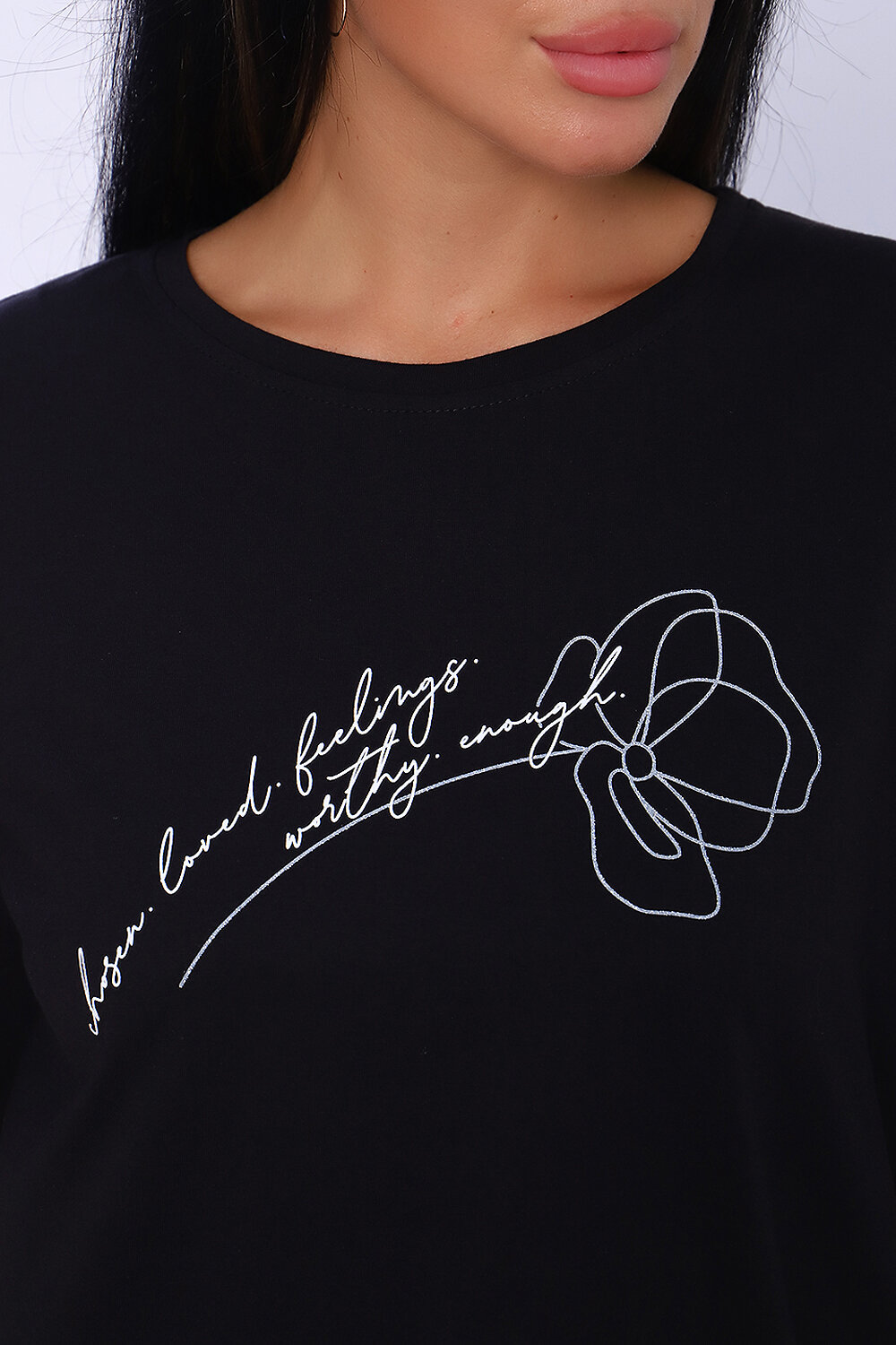 Натали Футболка 335101 80021 черный