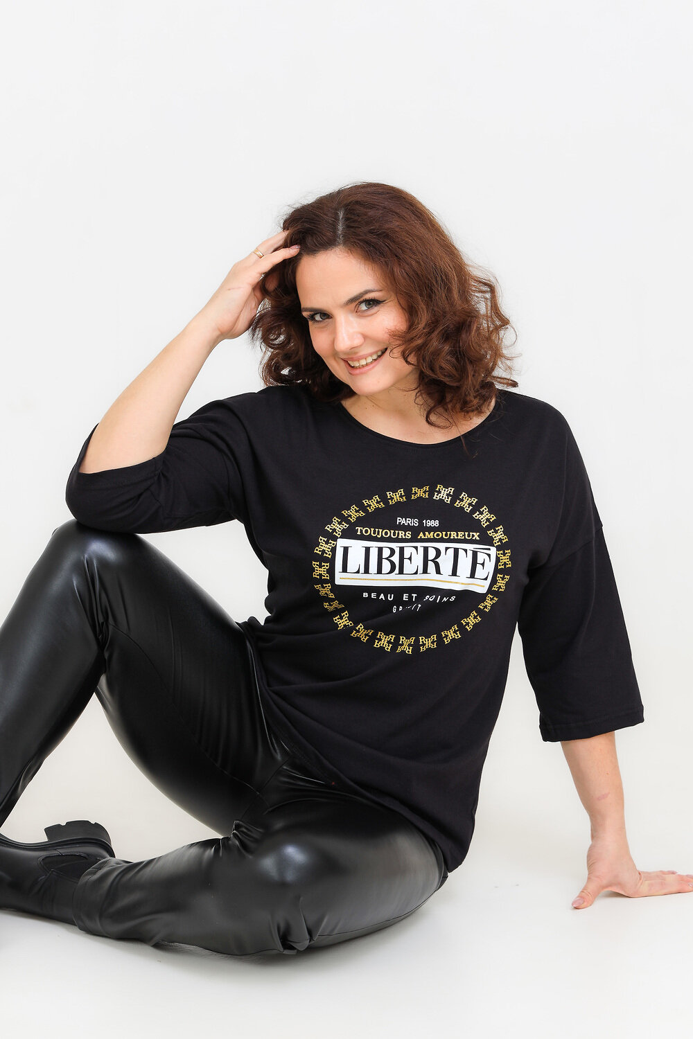 Натали Футболка 335613 50533 черный