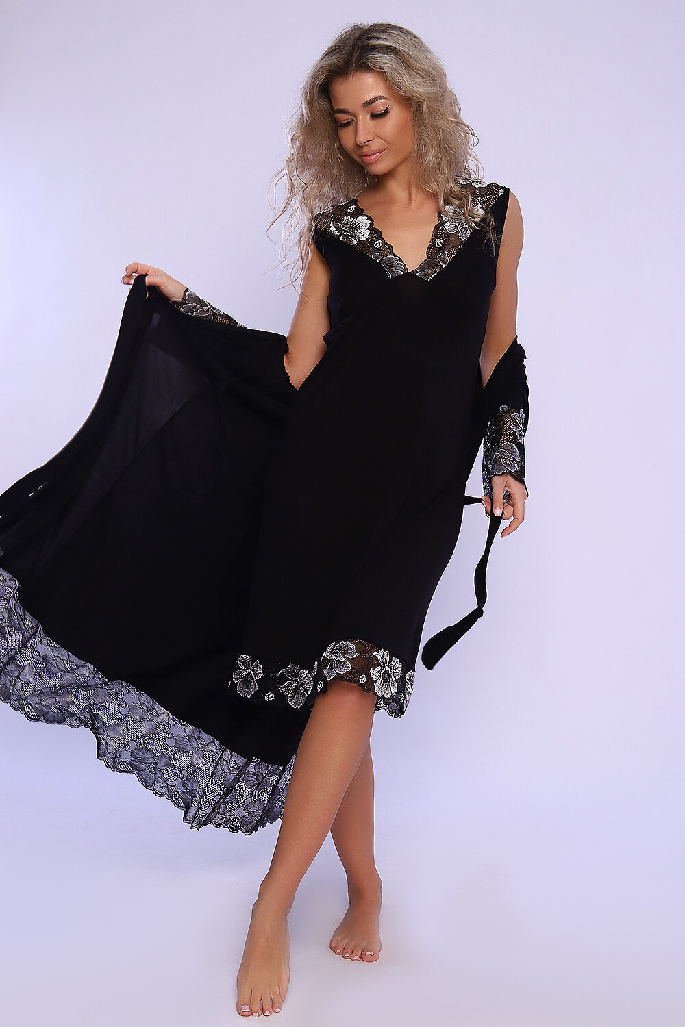 Натали Сорочка 336103 78538 черный