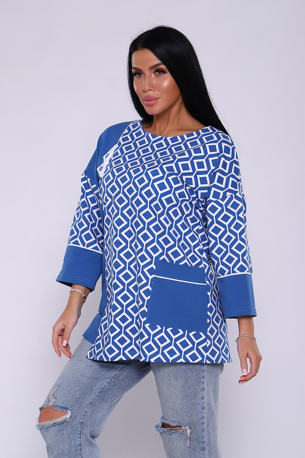 Натали Туника 336108 38575 синий