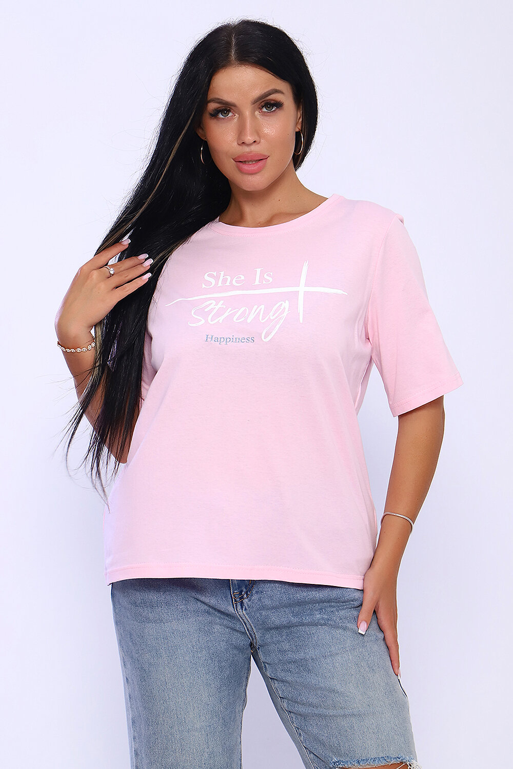 Натали Футболка 336128 80019 розовый