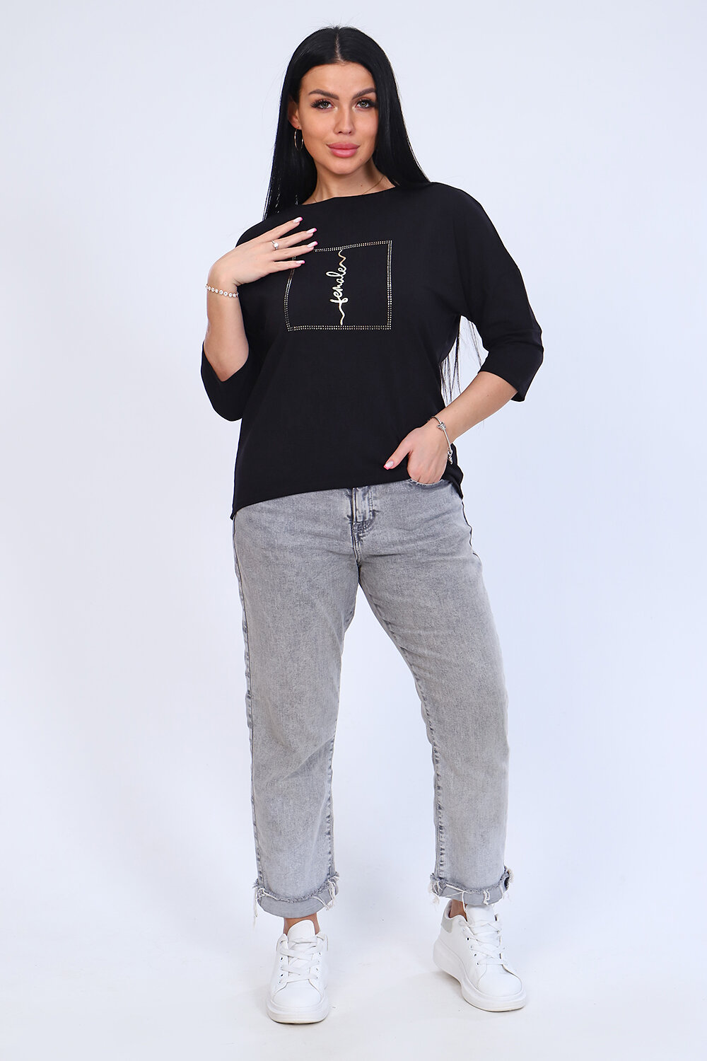 Натали Лонгслив 336881 82017 черный