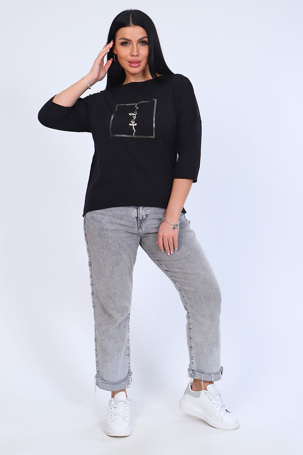 Натали Лонгслив 336881 82017 черный