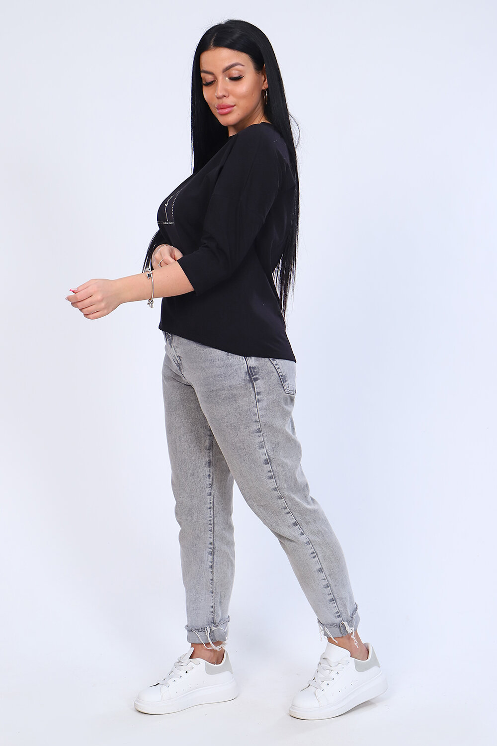 Натали Лонгслив 336881 82017 черный