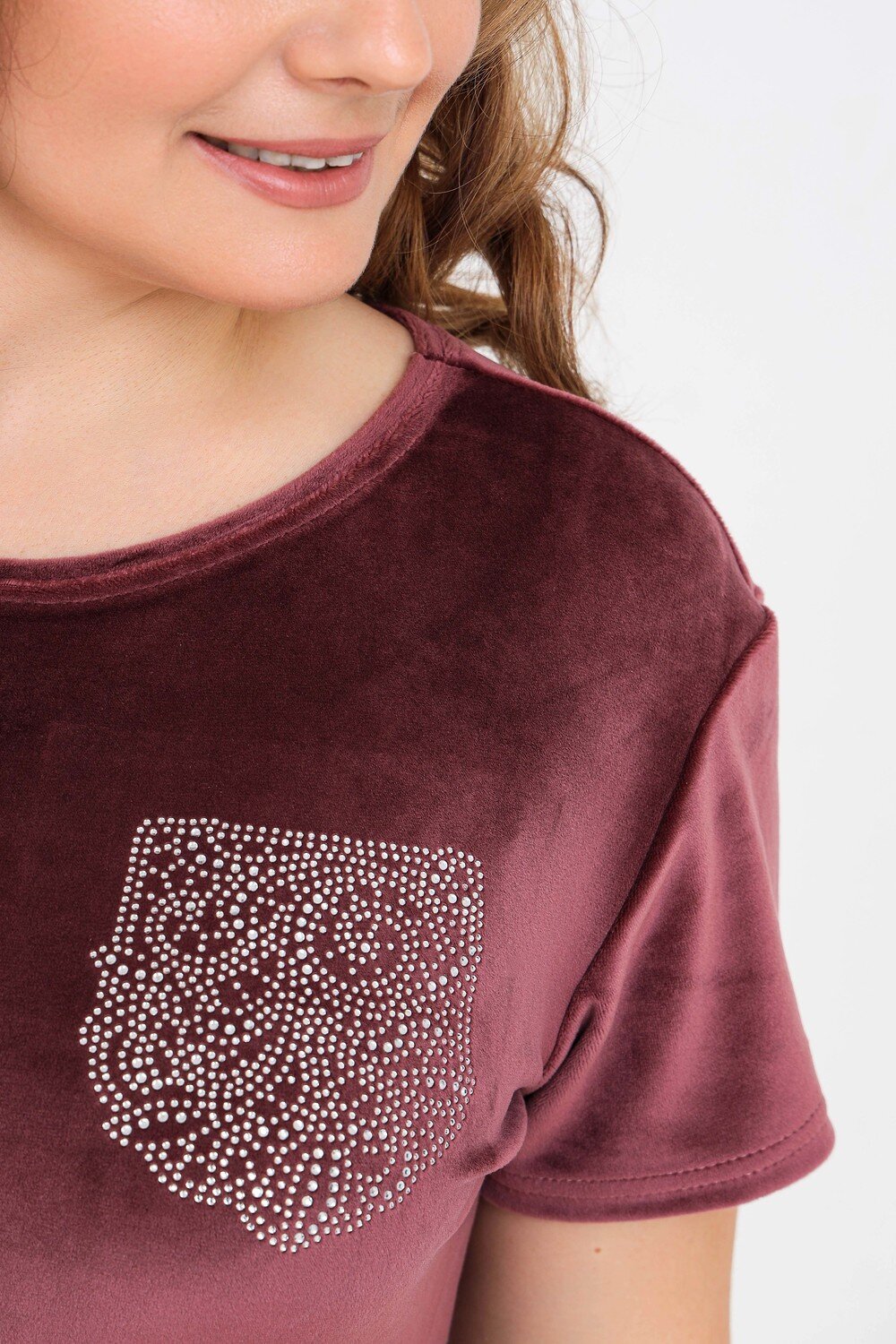 Натали Костюм 336910 50543 брусничный