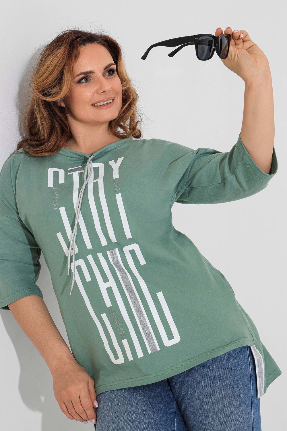 Натали Туника 337001 50541 фисташковый